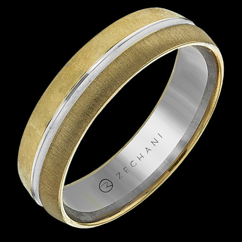 ZM140 Men Ring in 14k Gold
