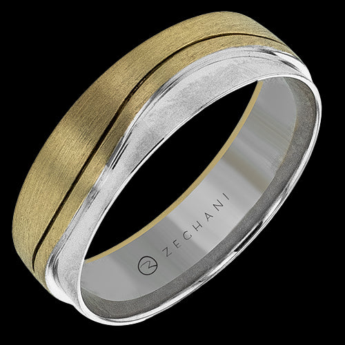 ZM142 Men Ring in 14k Gold