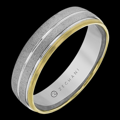 ZM144 Men Ring in 14k Gold