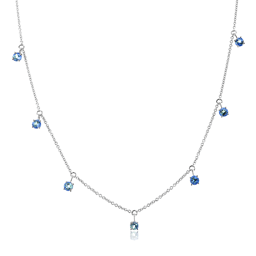 ZN116 Color Pendant in 14k Gold