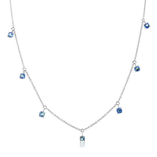 ZN116 Color Pendant in 14k Gold