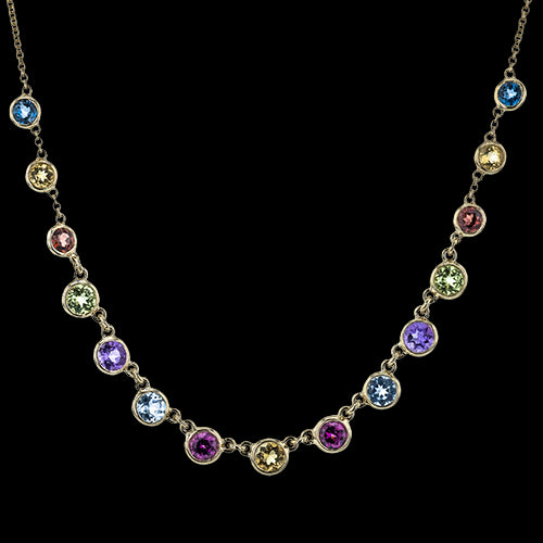 ZN120 Color Pendant in 14k Gold