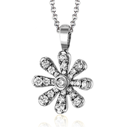 ZP1035 Pendant in 14k Gold with Diamonds