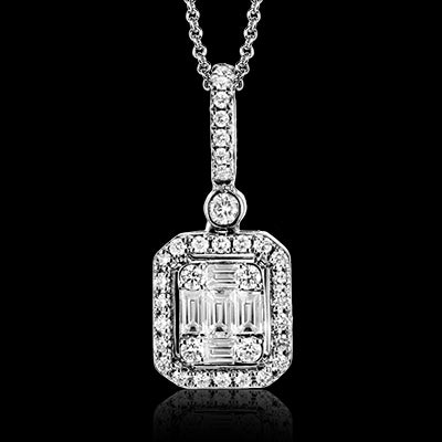 ZP1051 Pendant in 14k Gold with Diamonds