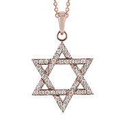 ZP1054-R Pendant in 14k Gold with Diamonds