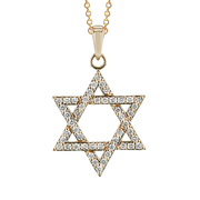 ZP1054-Y Pendant in 14k Gold with Diamonds