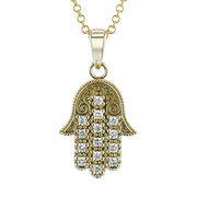 ZP1055-Y Pendant in 14k Gold with Diamonds