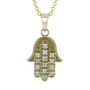 ZP1055-Y Pendant in 14k Gold with Diamonds