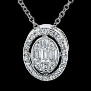 ZP1088 Pendant in 14k Gold with Diamonds