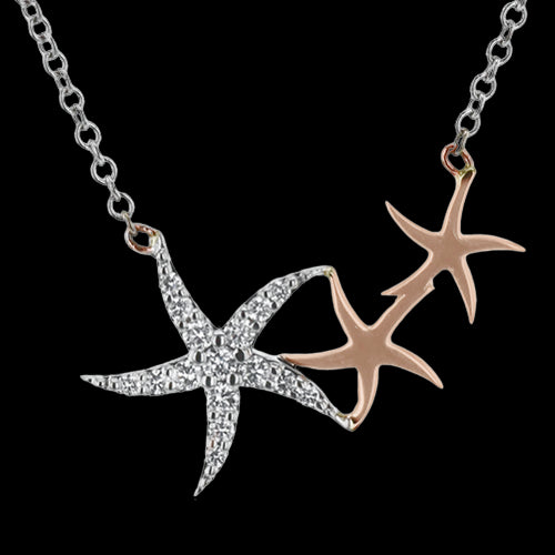 ZP1097 Pendant in 14k Gold with Diamonds