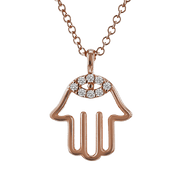 ZP1099-R Pendant in 14k Gold with Diamonds