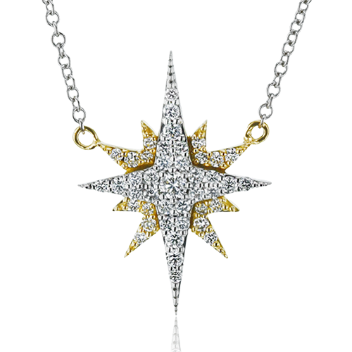 ZP1102 Pendant in 14k Gold with Diamonds