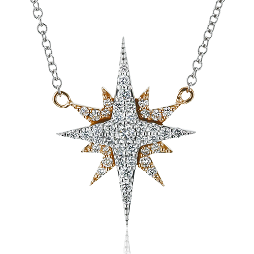 ZP1102-R Pendant in 14k Gold with Diamonds