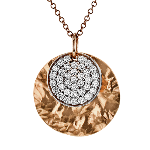 ZP1124-R Pendant in 14k Gold with Diamonds