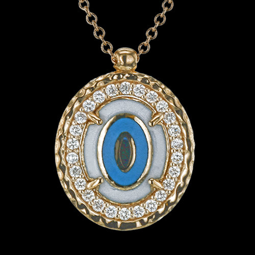 ZP1131 Pendant in 14k Gold with Diamonds