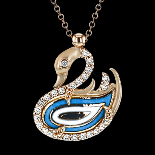 ZP1132 Pendant in 14k Gold with Diamonds