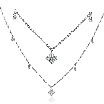 ZP1137 Necklace in 14k Gold with Diamonds