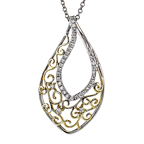 ZP1151 Pendant in 14k Gold with Diamonds