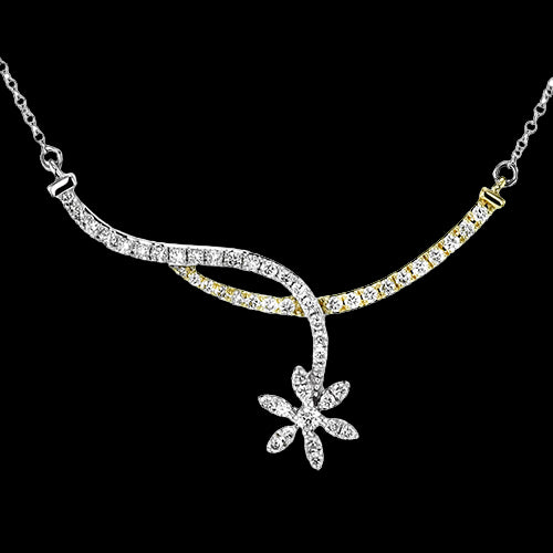 ZP1161 Pendant in 14k Gold with Diamonds