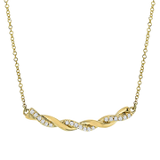 ZP1164-Y Pendant in 14k Gold with Diamonds