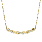ZP1164-Y Pendant in 14k Gold with Diamonds