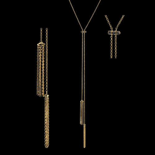 ZP1182 Necklace in 14k Gold with Diamonds