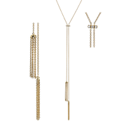ZP1182 Necklace in 14k Gold with Diamonds
