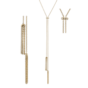 ZP1182 Necklace in 14k Gold with Diamonds