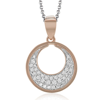 ZP1186 Pendant in 14k Gold with Diamonds