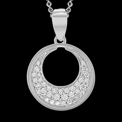 ZP1186 Pendant in 14k Gold with Diamonds
