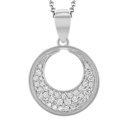 ZP1186 Pendant in 14k Gold with Diamonds