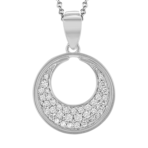 ZP1186 Pendant in 14k Gold with Diamonds