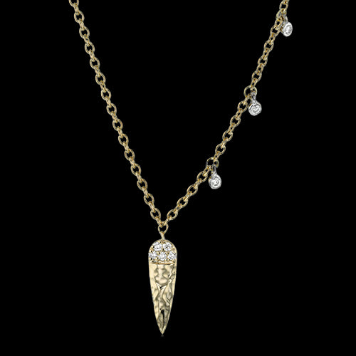 ZP1188 Pendant in 14k Gold with Diamonds