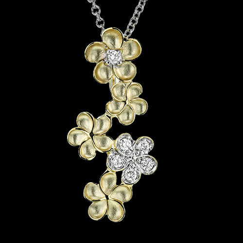 ZP1193 Pendant in 14k Gold with Diamonds