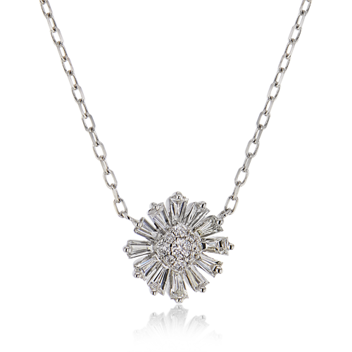 ZP1202 Pendant in 14k Gold with Diamonds