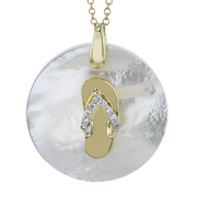 ZP1210 Pendant in 14k Gold with Diamonds