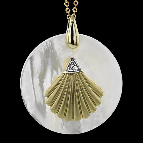 ZP1211 Pendant in 14k Gold with Diamonds
