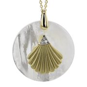 ZP1211 Pendant in 14k Gold with Diamonds