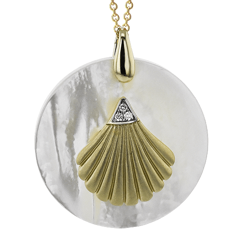 ZP1211 Pendant in 14k Gold with Diamonds