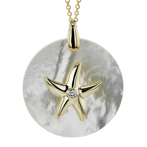 ZP1212 Pendant in 14k Gold with Diamonds
