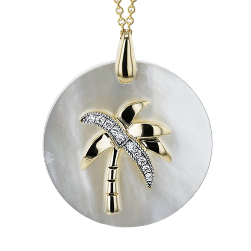 ZP1214 Pendant in 14k Gold with Diamonds