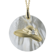 ZP1215 Pendant in 14k Gold with Diamonds