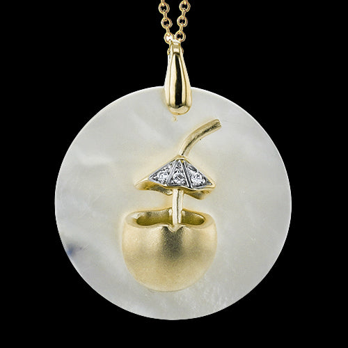 ZP1216 Pendant in 14k Gold with Diamonds