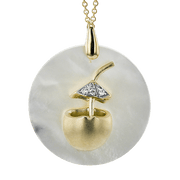 ZP1216 Pendant in 14k Gold with Diamonds