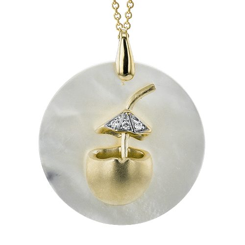 ZP1216 Pendant in 14k Gold with Diamonds