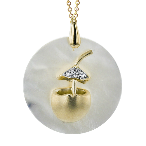 ZP1216 Pendant in 14k Gold with Diamonds