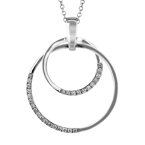 ZP1226 Pendant in 18k Gold with Diamonds