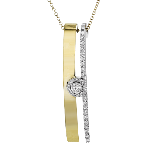 ZP1240 Pendant in 14k Gold with Diamonds