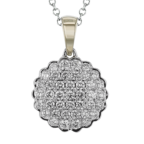 ZP1247 Pendant in 14k Gold with Diamonds