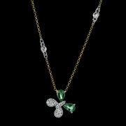 ZP1249 Color Pendant in 14k Gold with Diamonds